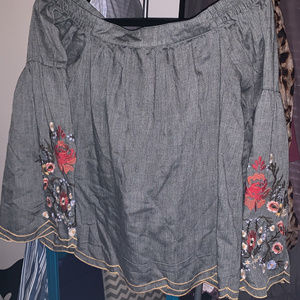 Boutique Off The Shoulder Top